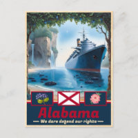 Esplendor Surreal do Alabama: Cartão-Postal Artíst