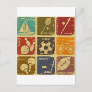 Cartão Postal Esportes