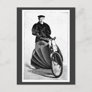 Cartão Postal Esportes de ciclismo vitorianos da Bicicleta Vinta