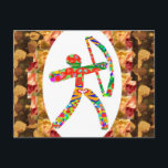 Cartão Postal Esportes do TIRO AO ARCO: Emboscada do assassino<br><div class="desc">Esportes do TIRO AO ARCO: O aniversário da emboscada do assassino da seta do arco do alvo da selva, noivado, casamento, aniversário, celebrações, feriados, xmas, namorada, mamã, pai, festival, do bella americano alto do roupa dos feriados canvas simples longs do COCKTAIL ADOLESCENTE DOCE ROMÂNTICO ENGRAÇADO RELIGIOSO running sem mangas curto...</div>