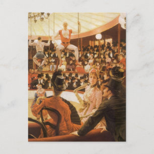 Cartão Postal Esportes (ou Circus Lover) por James Tissot