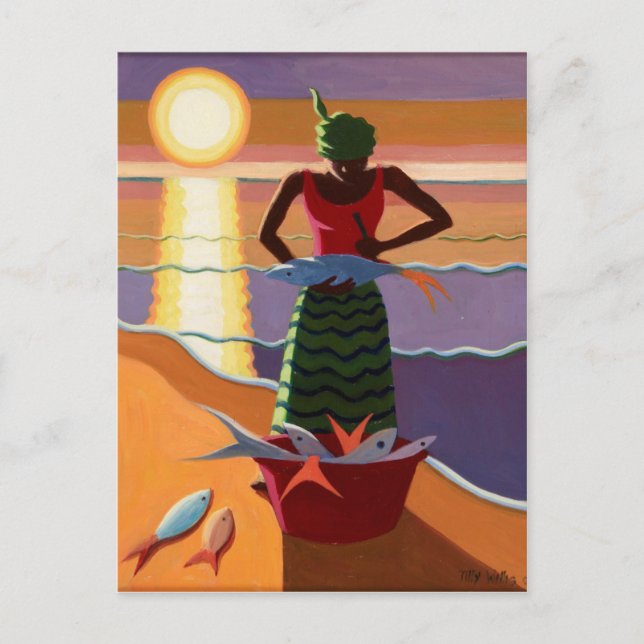 Cartão Postal Esposa de Peixe 2009 (Frente)