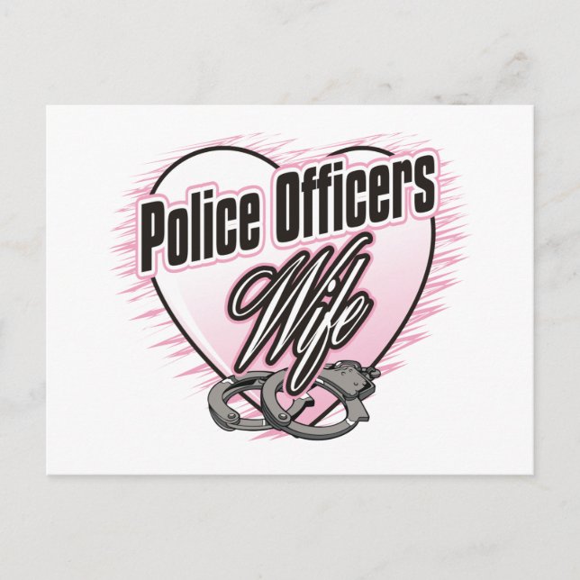 Cartão Postal Esposa dos Policiais (Frente)