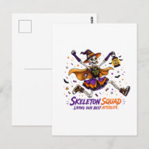 Esquadrão de Esqueleto VIP de Halloween Gráfico