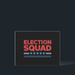 Cartão Postal Esquadrão Eleitoral 2024 Democrata Republicano<br><div class="desc">Esquadrão Eleitoral 2024 Eleição Democrata Republicana Votando</div>