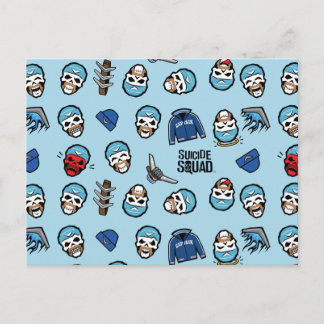 Cartão Postal Esquadrão Suicida | Capitão Boomerang Emoji Patter