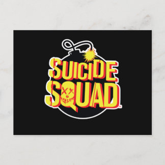 Cartão Postal Esquadrão Suicida | Logotipo Bomba