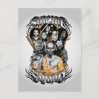 Cartão Postal Esquadrão Suicida | Task Force X Tatuagem Tribal