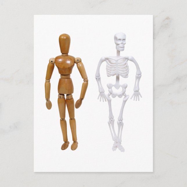 Cartão Postal Esqueleto100309 (Frente)