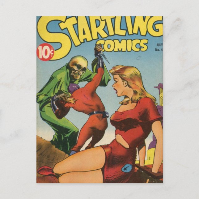 Cartão Postal Esqueleto espacial (Frente)