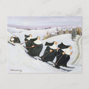 Cartão Postal Esqui