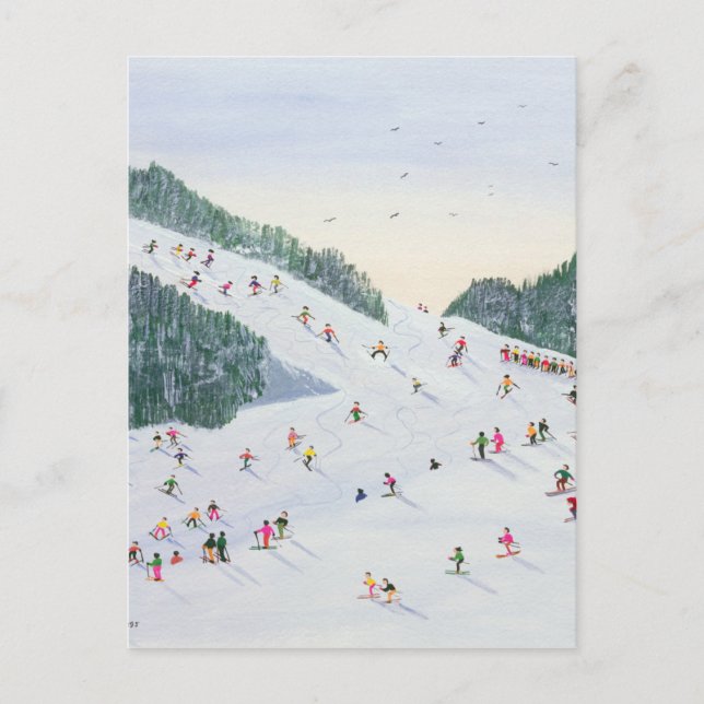 Cartão Postal Esqui-vening 1995 (Frente)