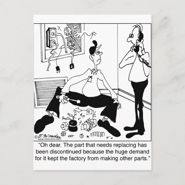 Cartão Postal Essa Peça Foi Descontinuada (Frente)