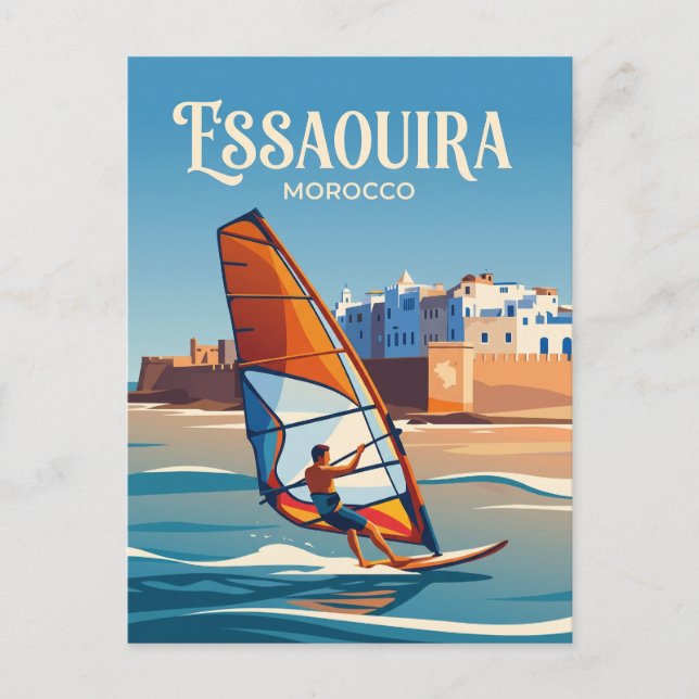 Cartão Postal Essaouira Marrocos (Frente)