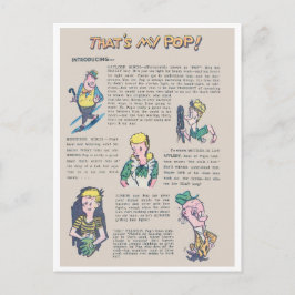 Cartão Postal Esse é o meu Pop