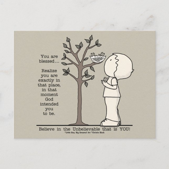 Cartão Postal Esse lugar (Frente)