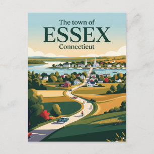 Cartão Postal Essex Connecticut