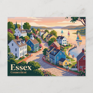 Cartão Postal Essex, Connecticut, Estados Unidos