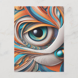 Cartão Postal Esta bela arte vetorial de gatos é o perfeito