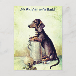 Cartão Postal Esta cerveja pertence ao meu mestre!