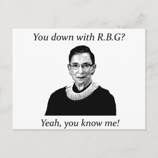 Cartão Postal Está com o RBG?