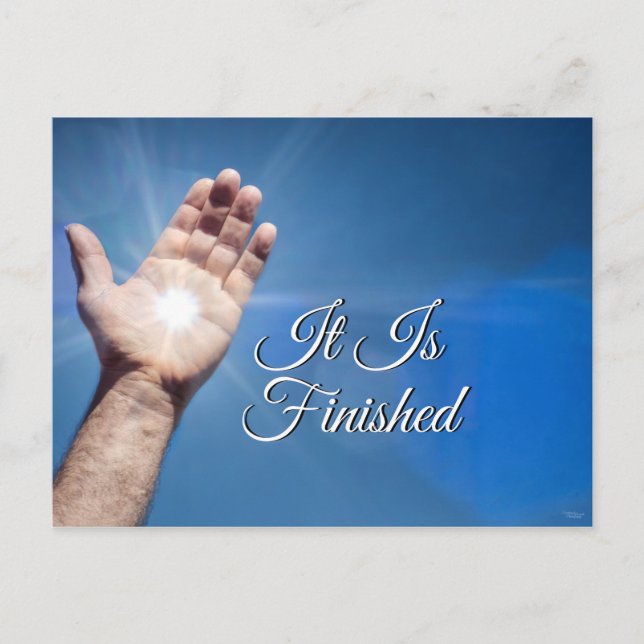 Cartão Postal Está Concluído (Frente)