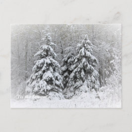 Cartão Postal 'Esta é a estação acima do norte, Mn Winter Holida