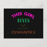 Esta Menina Adora A Citação Do Gymnast Da Gymnast