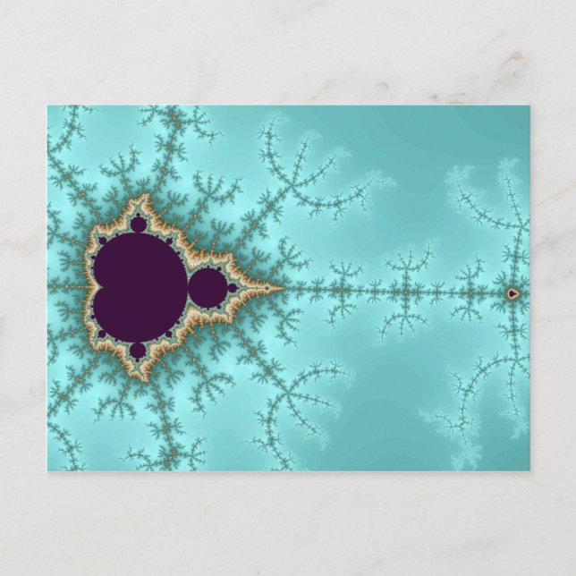 Cartão Postal Está se espalhando - Fractal (Frente)