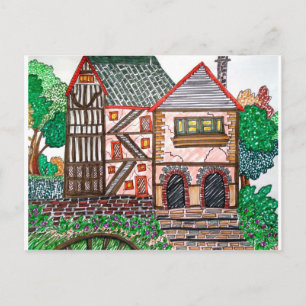 CARTÃO POSTAL ESTA VELHA CASA
