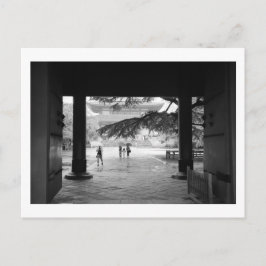 Cartão Postal Estação Chuvosa: Templo Zojoji, Tóquio