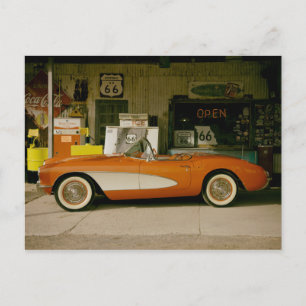 Cartão Postal Estação Clássica de Gás RT 66