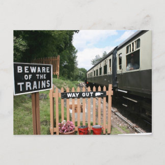 Cartão Postal Estação Crowcombe Heathfield, WS Rail