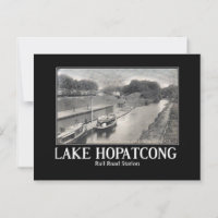 Estação de caminho de ferro Lake Hopatcong, 1910