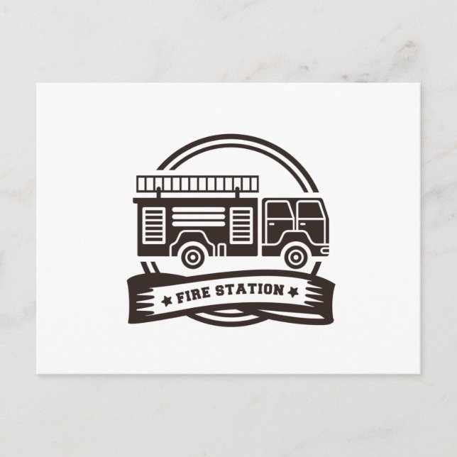 Cartão Postal Estação de Fogo (Frente)