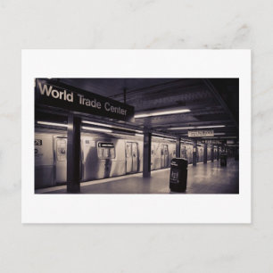 Cartão Postal Estação de Metrô do World Trade Center - NYC