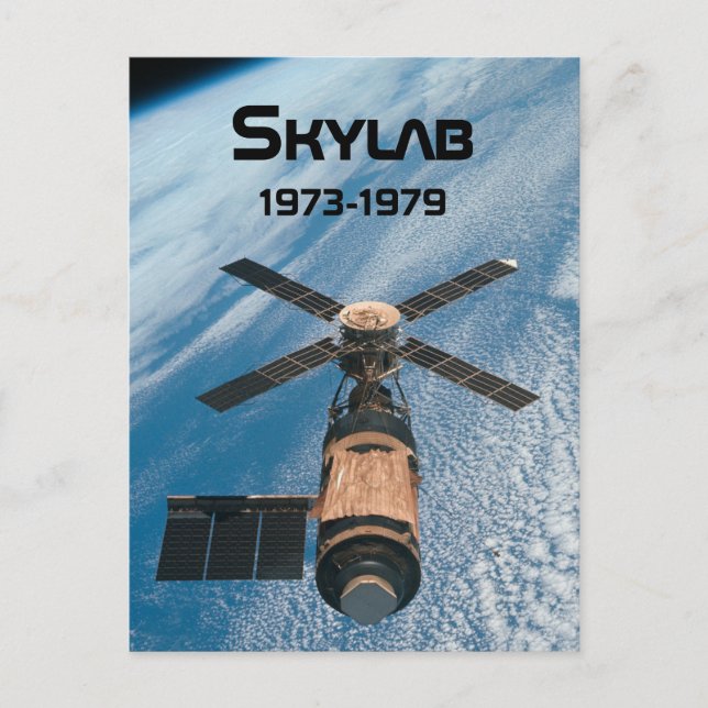 Cartão Postal Estação Espacial Skylab (Frente)