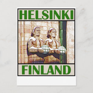 Cartão Postal Estação Ferroviária Central de Helsínquia