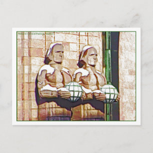 Cartão Postal Estação Ferroviária Central de Helsínquia