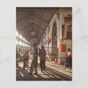 Cartão Postal Estação Ferroviária de Maputo