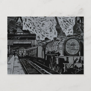 Cartão Postal Estação Ferroviária de Sunderland, 1960