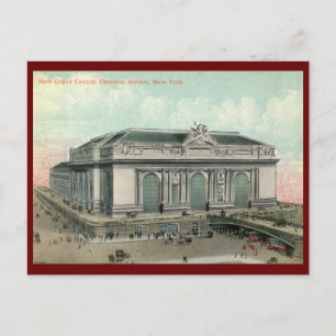 Cartão Postal Estação Grand Central Terminal, Cidade de Nova Yor