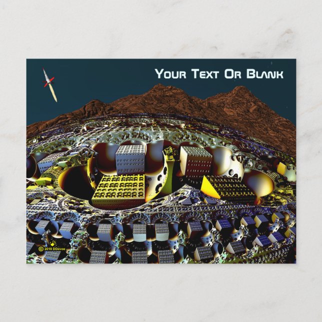 Cartão Postal Estação Lem (Frente)