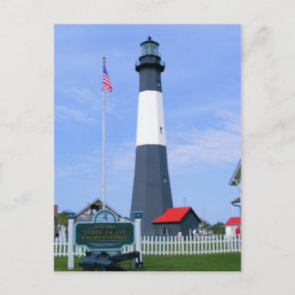 Cartão Postal Estação Luz de Tybee Island