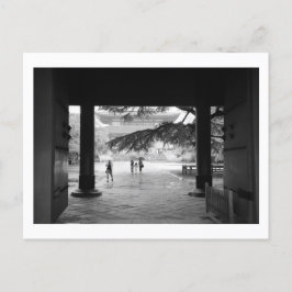 Cartão Postal Estação Rainy: Templo Zojoji, Tóquio