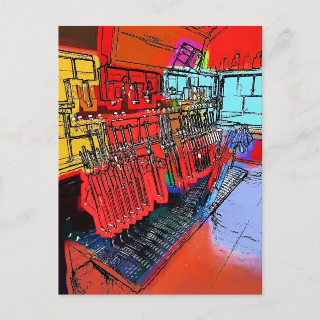 CARTÃO POSTAL ESTAÇÕES DE COMBOIO (Frente)