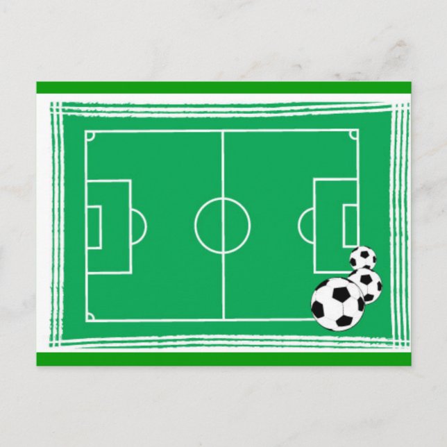 Cartão Postal estádio de futebol (Frente)