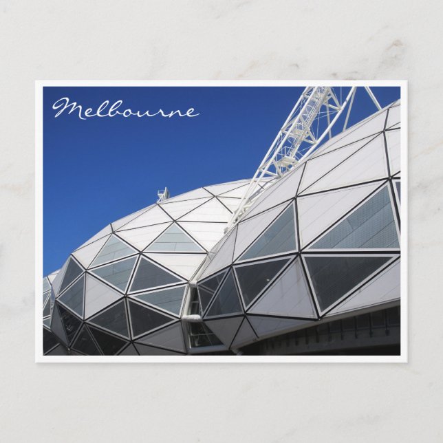 Cartão Postal estádio de melbourne (Frente)