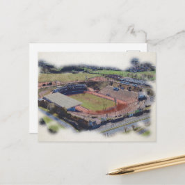 Cartão Postal Estádio Odsal, Bradford Aerial Art
