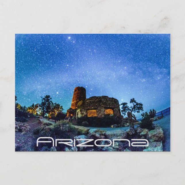 Cartão Postal estado da arizona (Frente)